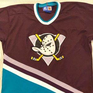 Official Throwback Mighty Ducks Hockey Jersey